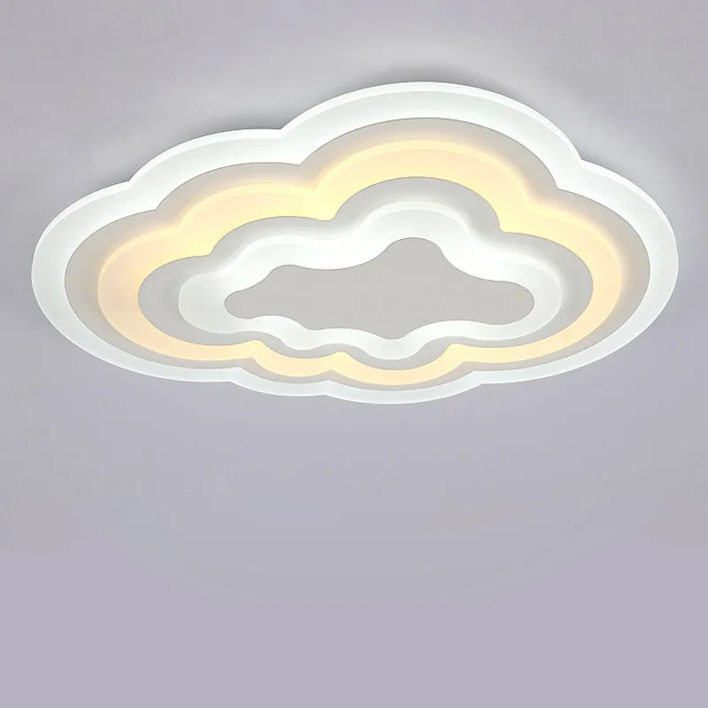 

Cloud Ceiling Light Modern Acrylic Led Ceiling Lamp Living Room Bedroom Kitchen Decor Home Lighting White Iron Fixtures 110-220V