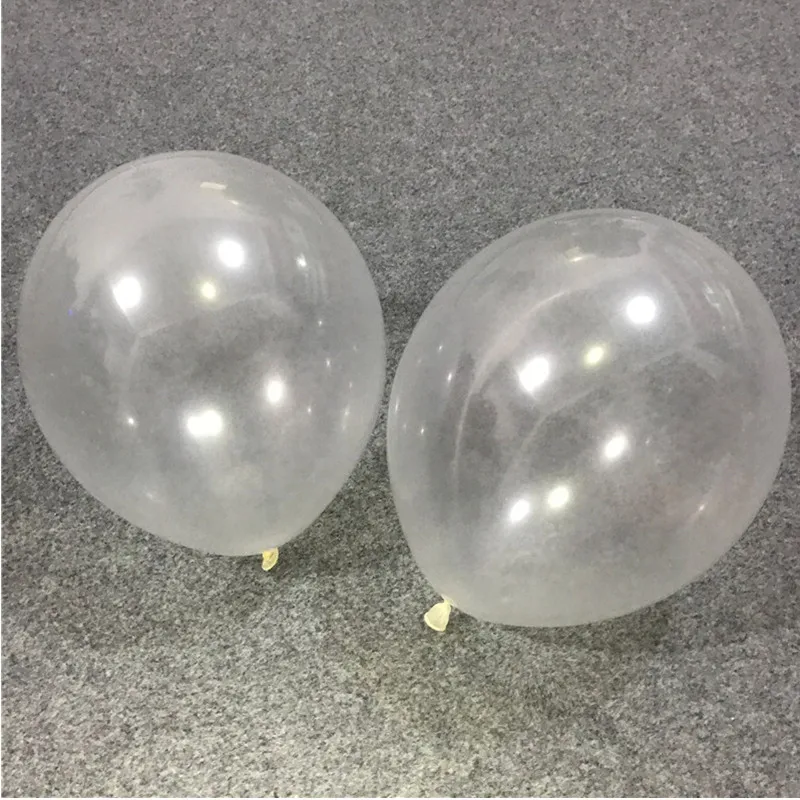 

10pcs 12inch Black Balloons Latex Clear Confetti Balloon Helium Foil Gold Silver Latex Balloons Happy Birthday Wedding Balloons