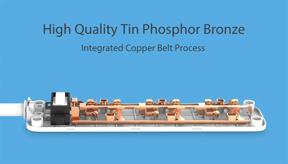 Xiaomi Smart Power Strip 3 Power Sockets Plug Adapters (3)