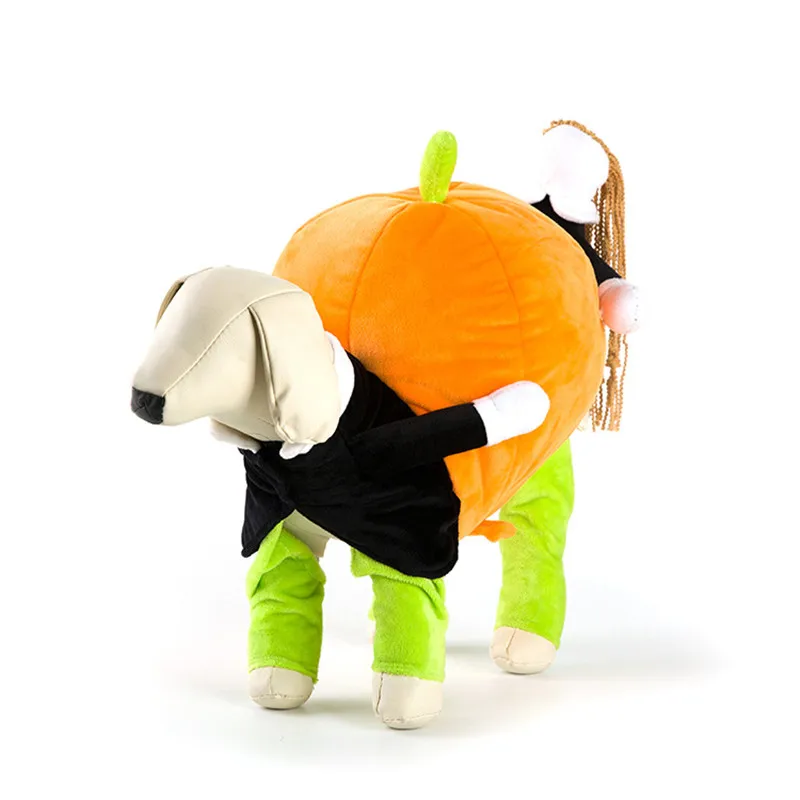 

Funny Dog Clothes Pet Dragon Puppy Coat Dinosaur Clothing Up Teddy Hoodies Chihuahua Jersey pumpkin turned villain hold Clothing