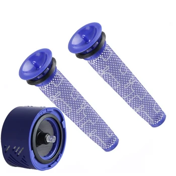 

Pre & Post-Motor HEPA Filter Kit for Dyson V6 DC59 Vacuum Cleaner Parts # DY-96674101 & DY-96566101