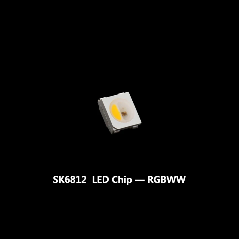 WS2812B SK6812 RGB RGBW RGBWW WWA 5050 3535 светодиодный чип 10~ 1000 шт. DC5V встроенный IC DIY светодиодный чип - Испускаемый цвет: SK6812 RGBWW