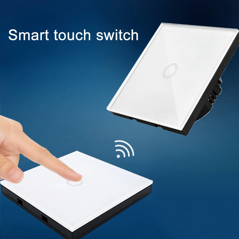 

Standard Remote Control Switch 1 Gang 1 Way Smart Wall Wireless Light Switch --M25