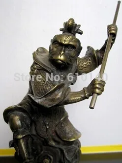 

Chinese mythology < Journey to the West Monkey king bronze statue *no 2