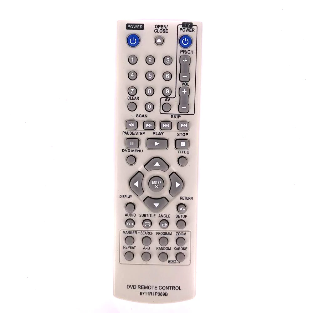 New Replacement Remote Control 6711R1P089B For LG DVD VCR Video Player