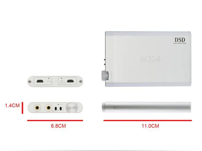 Топпинг NX4 DSD DAC ES9038Q2M XMOS XU208 PCM768kHz DSD512 Портативный HIFI Декодер Усилитель для наушников