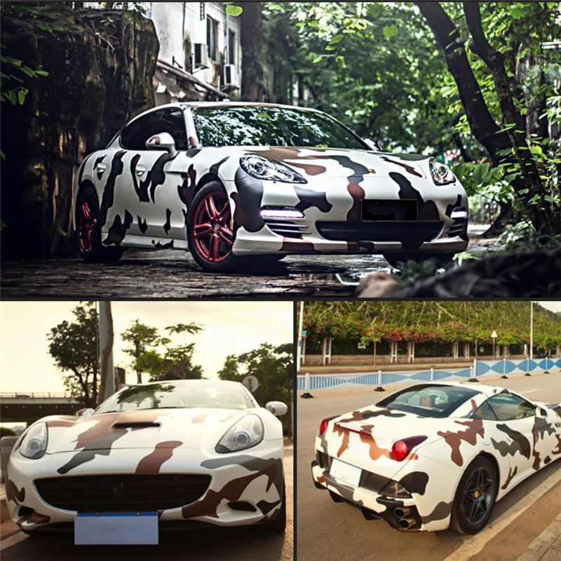 152*20 см наклейка для автомобиля камуфляжная пленка смены цвета клейкая виниловая