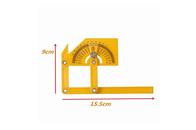 Aldismala Professional шаблон инструмент углоизмерительный транспортир многоугольная линейка строителей мастеров инженеров макет оптовая продажа