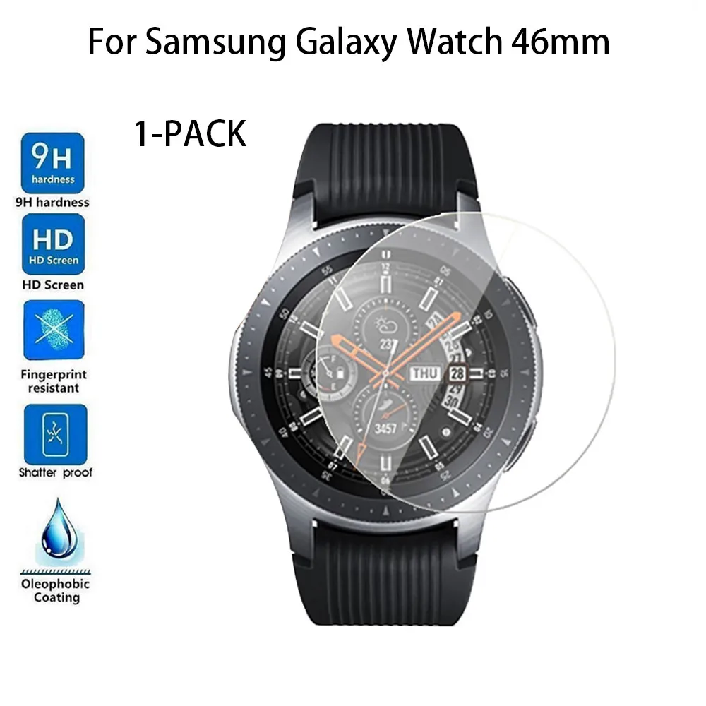 Новинка 2019 1 упаковка закаленное стекло 46 мм для защиты экрана Samsung Galaxy Watch 10 # |