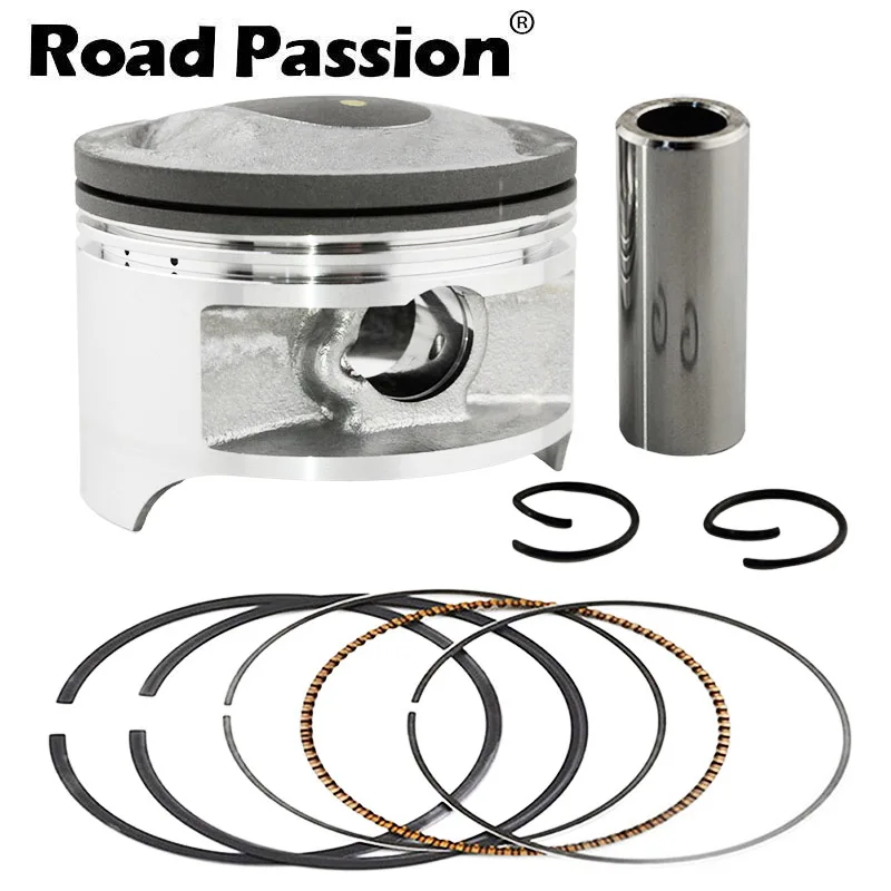 

For Suzuki DR200 DF200 SX200R 85-90 SP200 1987-1988 STD 66 66.25 66.5 67mm Piston ring 16mm Motorcycle Eninge Piston