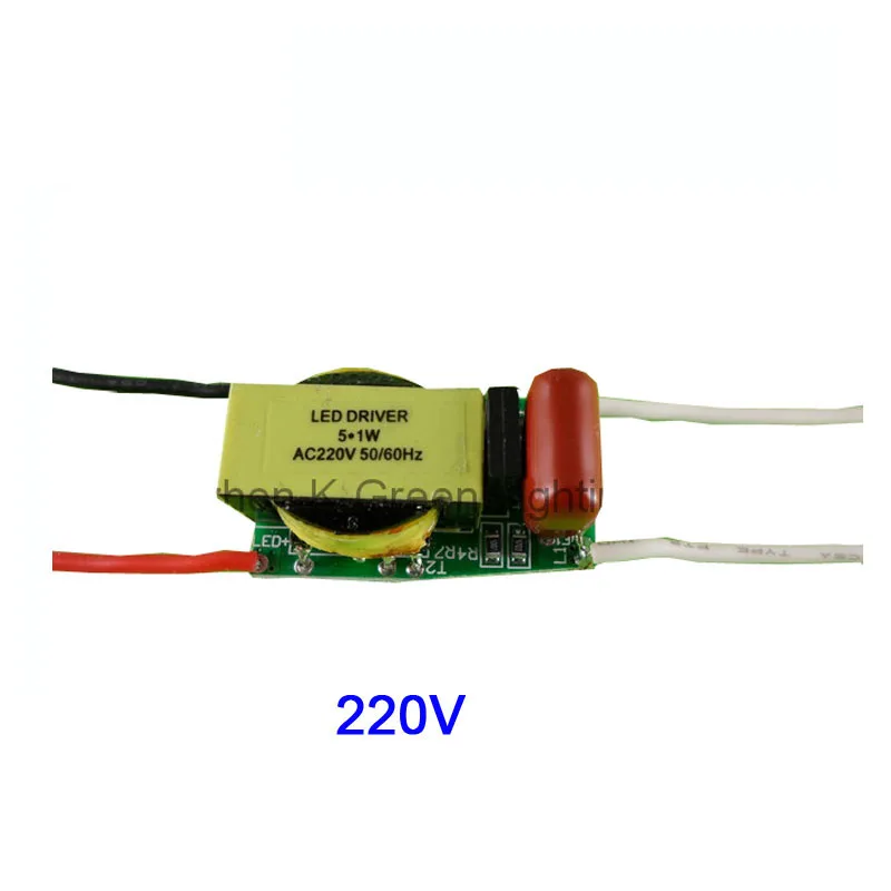 

20X Hight quality 5*1W Input voltage AC220V Output voltage 12-16V 280-300mA dimmer constant current led driver free shipping