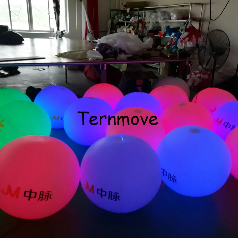 Ceiling Decorative Led Inflatable Lighting Balloons remove control led beach ball for summer water party concert | Игрушки и хобби