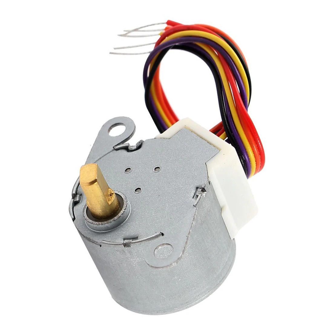 DC 12V CNC редукционный тактовый шаговый двигатель 0.6A 10oz.in 24BYJ48 Silver|stepper motor|reducer stepper