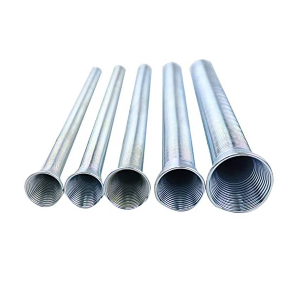Hot 5pcs Spring Pipe Bender Aluminium Tube Bending Tools Tube Bender 5/8" 2/1" MDD88
