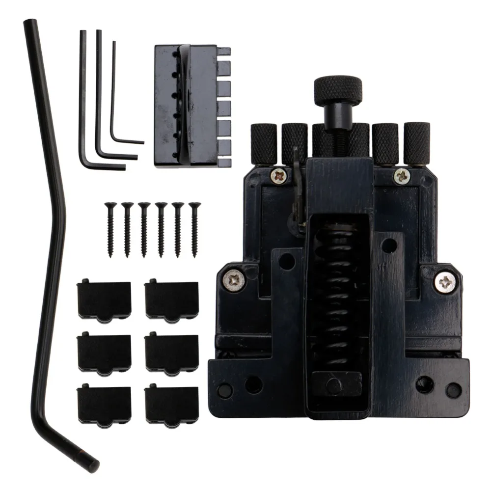 6 String Saddle Guitar Tailpiece Tremolo Bridge For Headless Guitar Replacement 6 String Saddle Guitar Tailpiece Tremolo Bridge For Headless Guitar Replacement