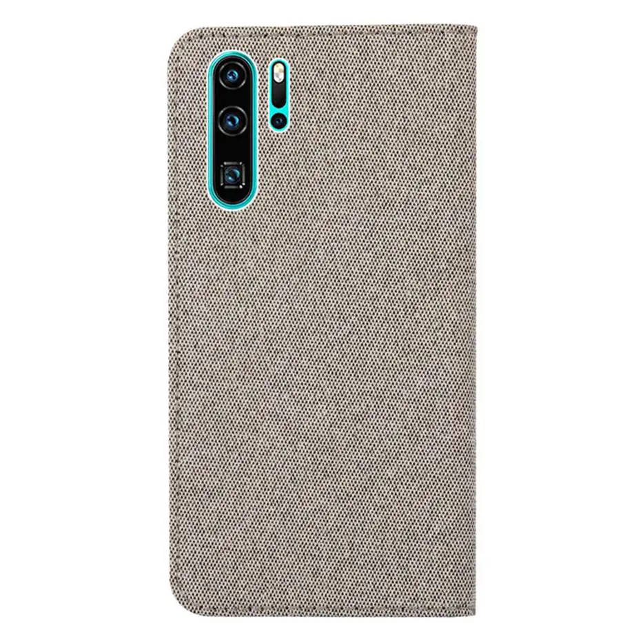 Чехол-книжка из искусственной кожи деним для huawei P20 P30 Lite Pro mate 10 lite P Smart Nova 4 4E Honor 8X 8C 10 Lite