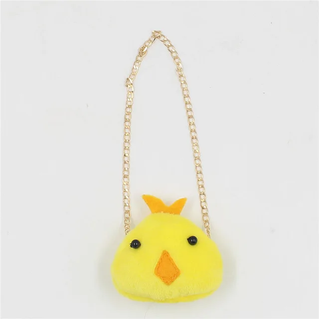 Blyth кукла розовый и желтый платье с Simsimi сумка костюм для 1/6 azone BJD pullip licca - Цвет: bag