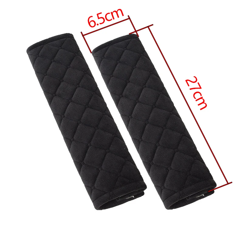 Car Seat Belt Shoulders Pads Covers Cushion Warm Short Plush Safety Belts Shoulder Cover Protection on Auto Interior Accessories seat belt covers,seat belt protection,seat belt protector,car seat belt accessory,safety belt shoulder guard