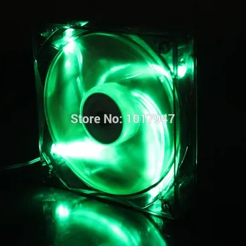 

20PCS lot 4Pin 12v 120mm x 25mm Fans LED Green for Computer PC Case Cooling