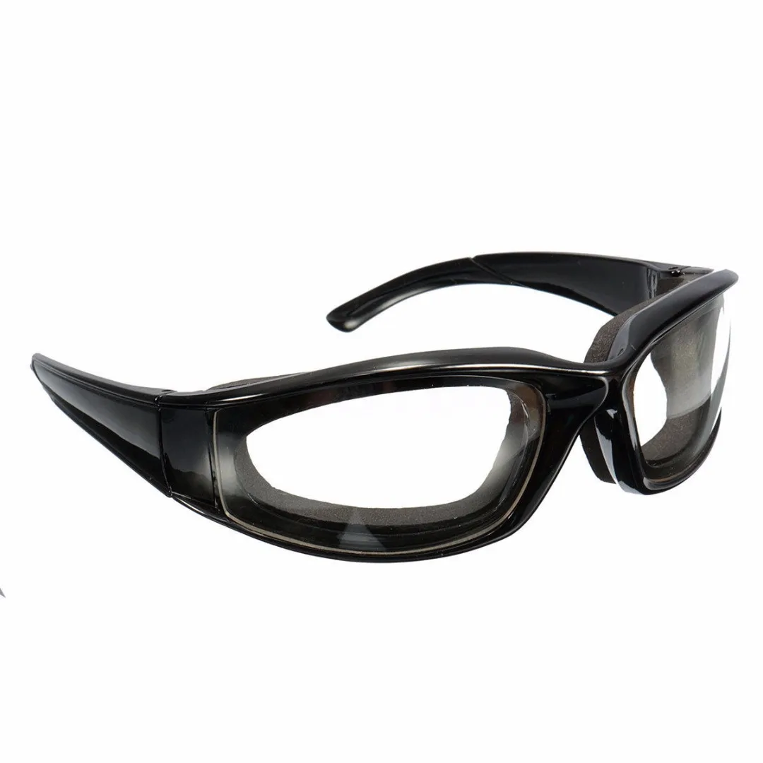 No-Fog No-Tears Onion Goggles Sponge Design Comfortable Vegetable Cutter Onion Protector Eye Tearless Glasses Kitchen Tool