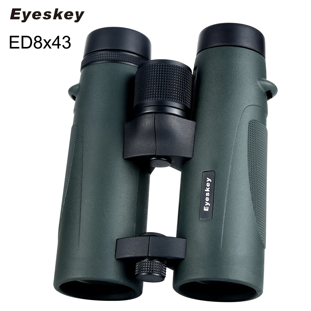 

ED 8x43 Eyeskey Binoculars Waterproof Telescope Bak4 Prism Optics Camping Hunting Scopes Powerful Binoculares Professional
