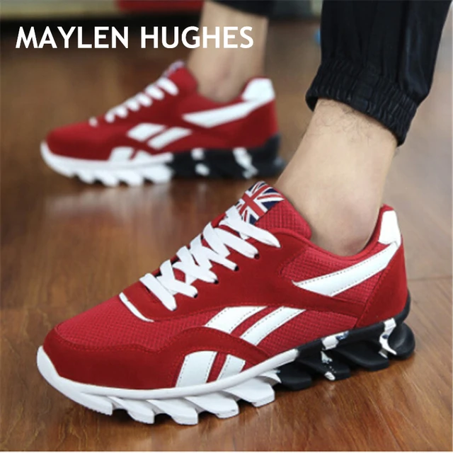 US $13.58 2019 New Spring Autumn Men Running Shoes For Outdoor Comfortable MenTrianers Sneakers Men Sport Sho