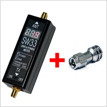 409SHOP SW33 VHF/UHF mini Power & SWR Meter SW-33 for walkie talkie two way radio + DUMMY Load