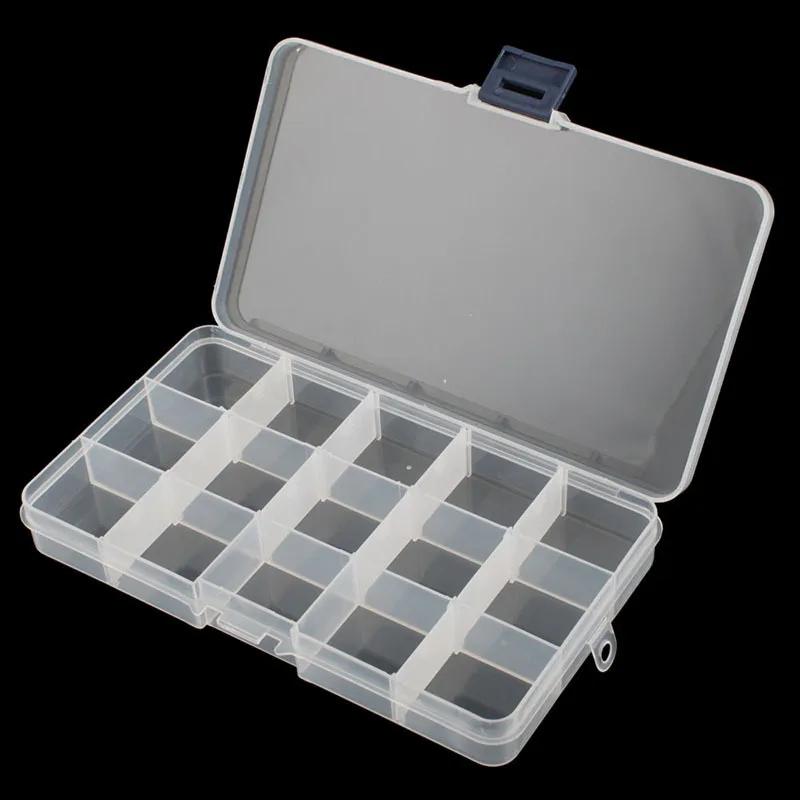 

15 Grids Jewelry Storage Box Holder Organizer Container Women Earrings Necklace Box #22870