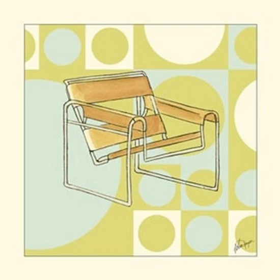 Modern Chair III Poster Print by Ethan Harper (8 x 8)