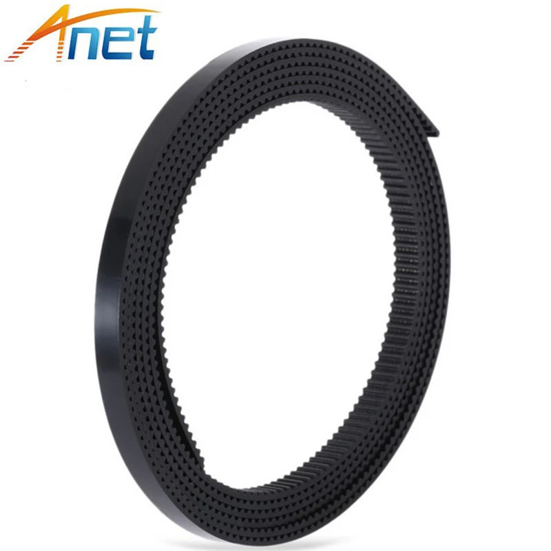 3D Printer Parts 100 Meters Black Rubber GT2-6mm Open Timing Belt Width 6mm GT2 for Pulley A604 | Компьютеры и офис