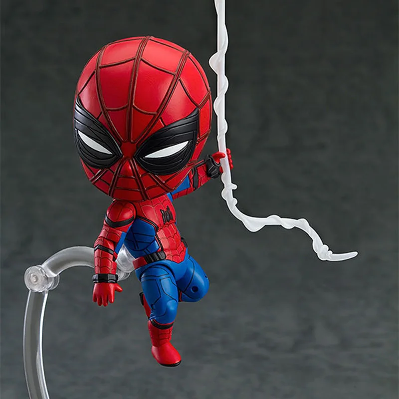 Spider Man Homecoming Action Figure Spiderman Cute Nendoroid 781# Collection Model Toy Doll Gift for Kids (6)