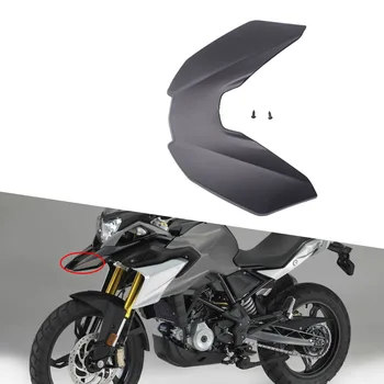 

Black Motorcycle Accessories Front Fender Beak Extension Extender Wheel Cover Cowl For BMW G310GS 2017-18