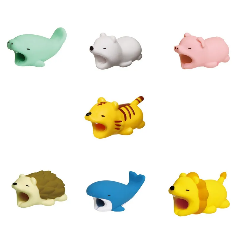 1pcs-Cable-Protector-for-Iphone-Cable-Winder-Animal-Bite-Phone-Accessory-Holder-Organizer-Animal-Model-Funny