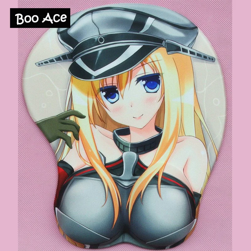 Anime Mouse Pad Mat Mousepad Kantai Collection Kancole Bismarck