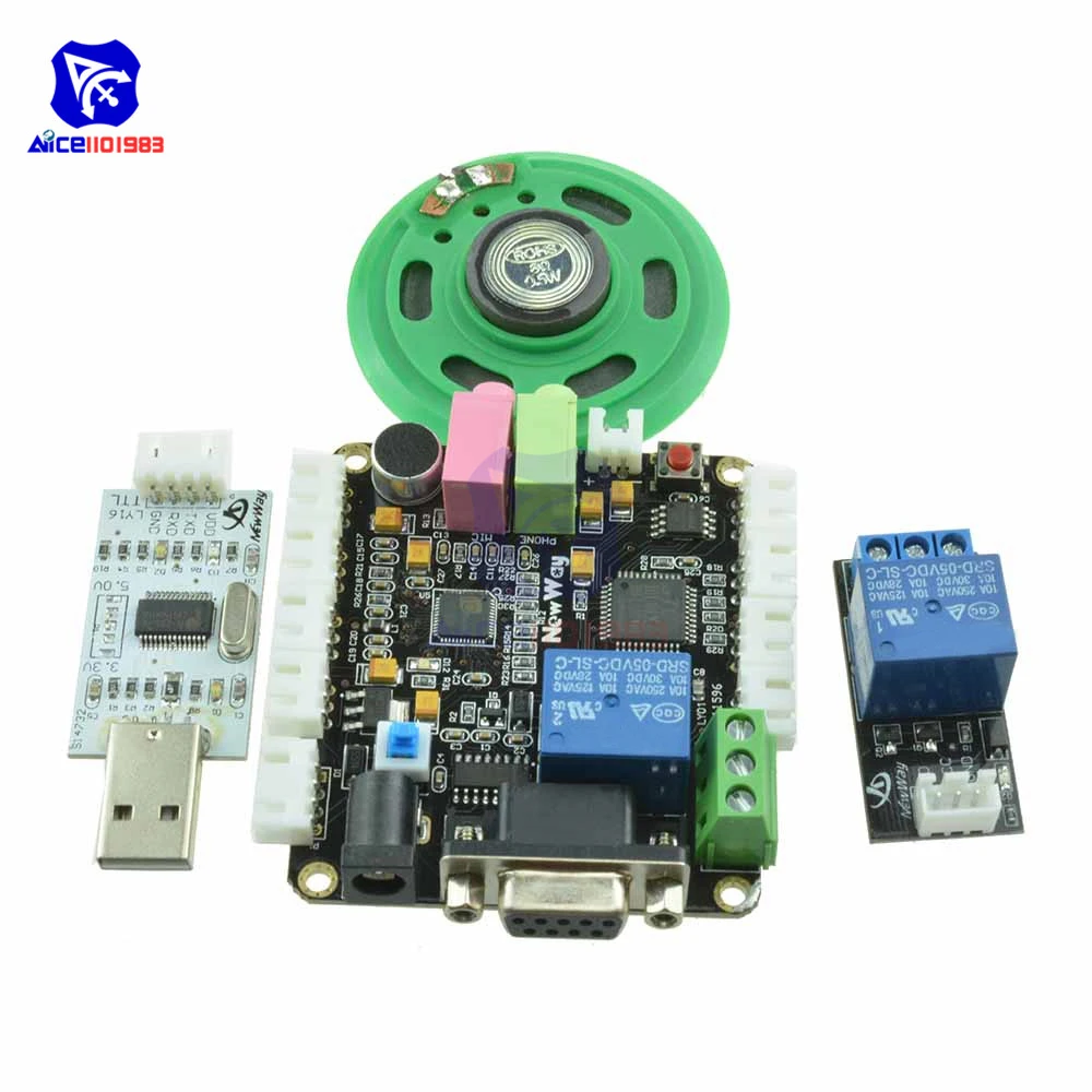 Модуль распознавания речи diymore голосовой модуль для Arduino Raspberry|Интегральные