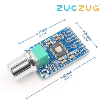 

high power micro digital power amplifier board, TPA3116D2 chip, dual 50W, high definition sound, 12-24V