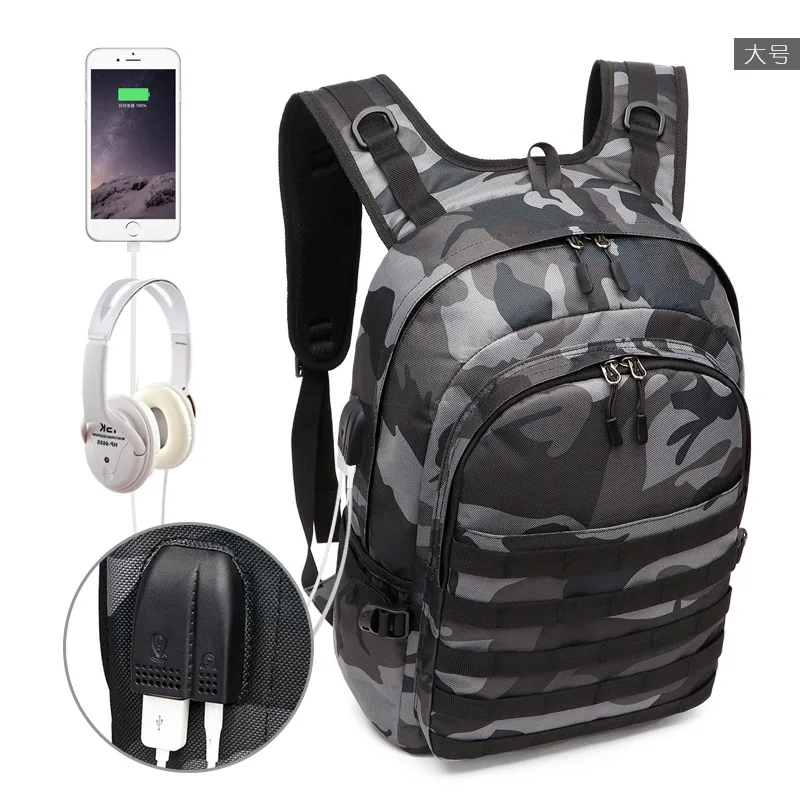  Cosplay Backpack Jedi To Survive To Eating Chicken Three-Level Package PUBG Fashion Trend Waterproo