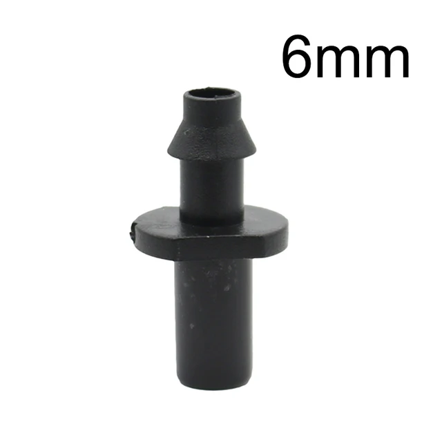 6 Mm/7,5 Mm Egyetlen Barb Egyenes Csatlakozó Víz Gyors Csőcsatlakozó Műanyag Kerti Öntözéshez 1/4 "Tömlő 50 Db - Image 5