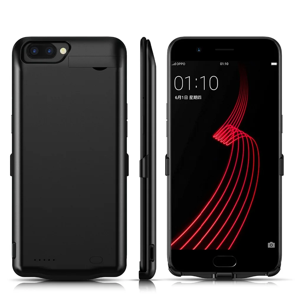 

6500 mah For OPPO R11 Battery Case Smart PC ABS Phone Stand Battery Cover Smart Power Bank For OPPO R11 Battery Case
