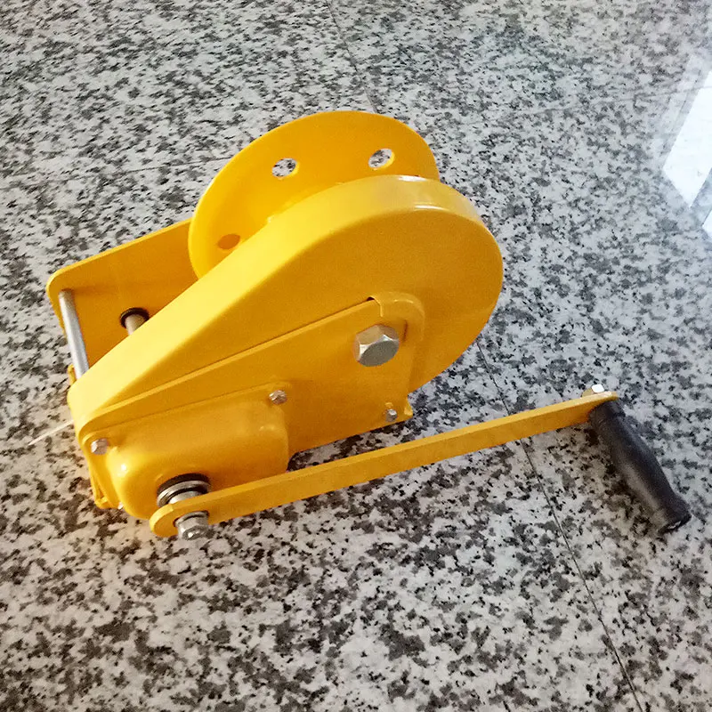 

hand cranked self locking small lift hoist double direction self locking type hoist crane