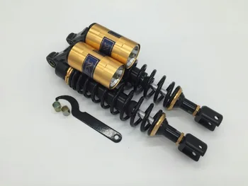 

12 .5" 320mm Shock Absorb Motorcycle Rear Air for Honda Kawasaki Suzuki Yamaha BW 125 Gokart Quad Dirt Bike ATV black gold
