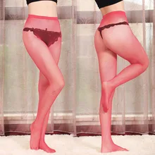 Порно Для женщин сетки ажурные чулки белье пикантная обувь эротические колготки пикантные эластичные колготки чулки белье пять цветов