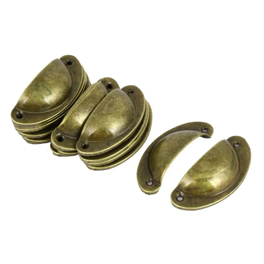 Hardware Tools & Home Improvement 20x Shell Shaped Vintage Brass ...