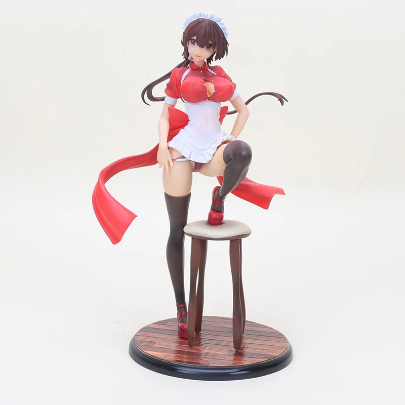 

26cm Alphamax SkyTube illustrated by Maid San STP 1/6 PVC Action Figure Toy Brinquedos