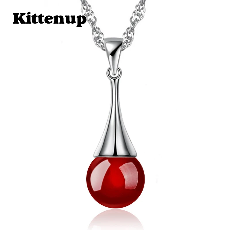 Kittenup серебро Цвет корейский ПР воды-волна цепи кристалл Шамбалы Имитация Жемчуга