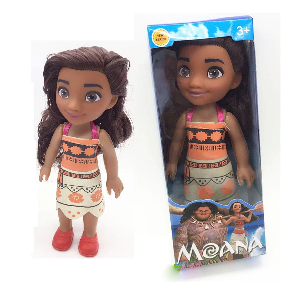 

1 piece Moana Action Toy Figures 16cm Maui Chick Hanhan Heihei Pua Spotted Pig Action Figure Toys Pvc Model For Girls Kids Lover