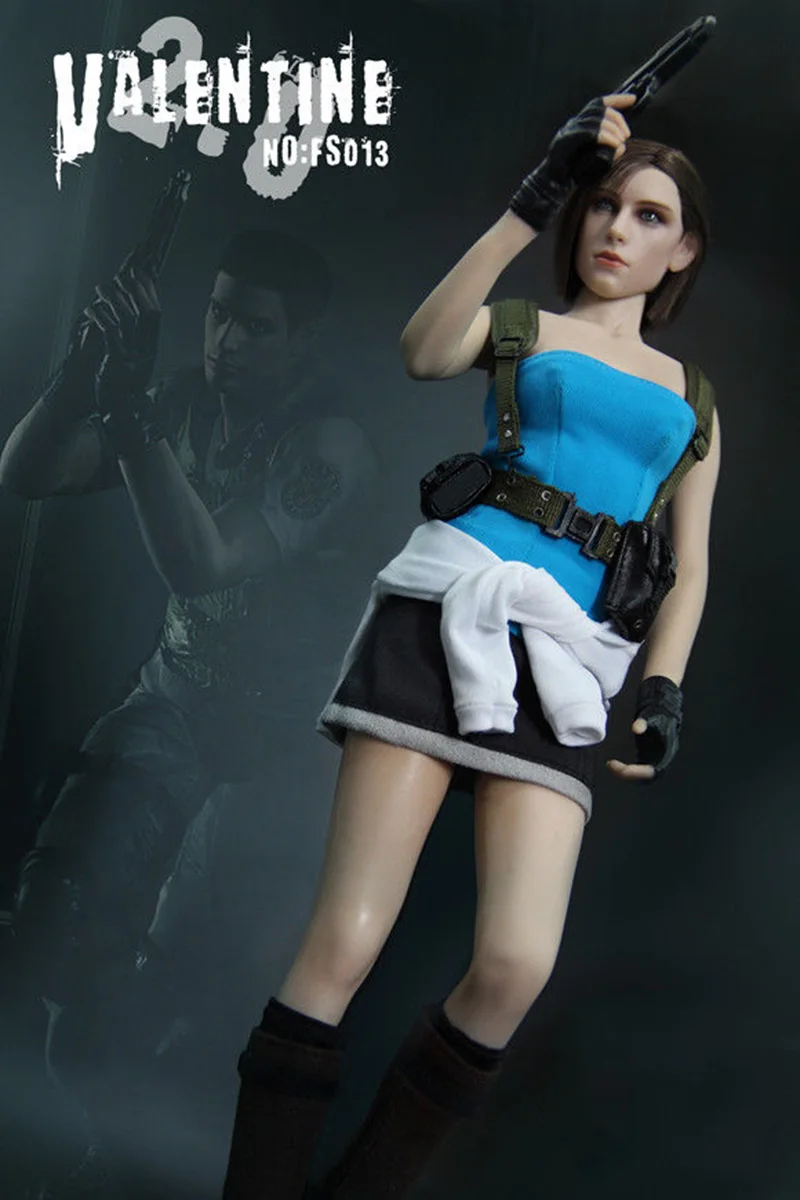 

1/6 Scale Full Set Female Girl Woman Lady Figure FS013 Resident Evil Jill valentine Game Ver. Figure Model Toys for Collection