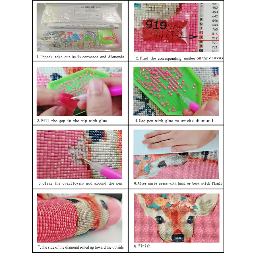 imagination art set DIY diamond painting cross stitch African women 5D mosaic round diamond embroidery square