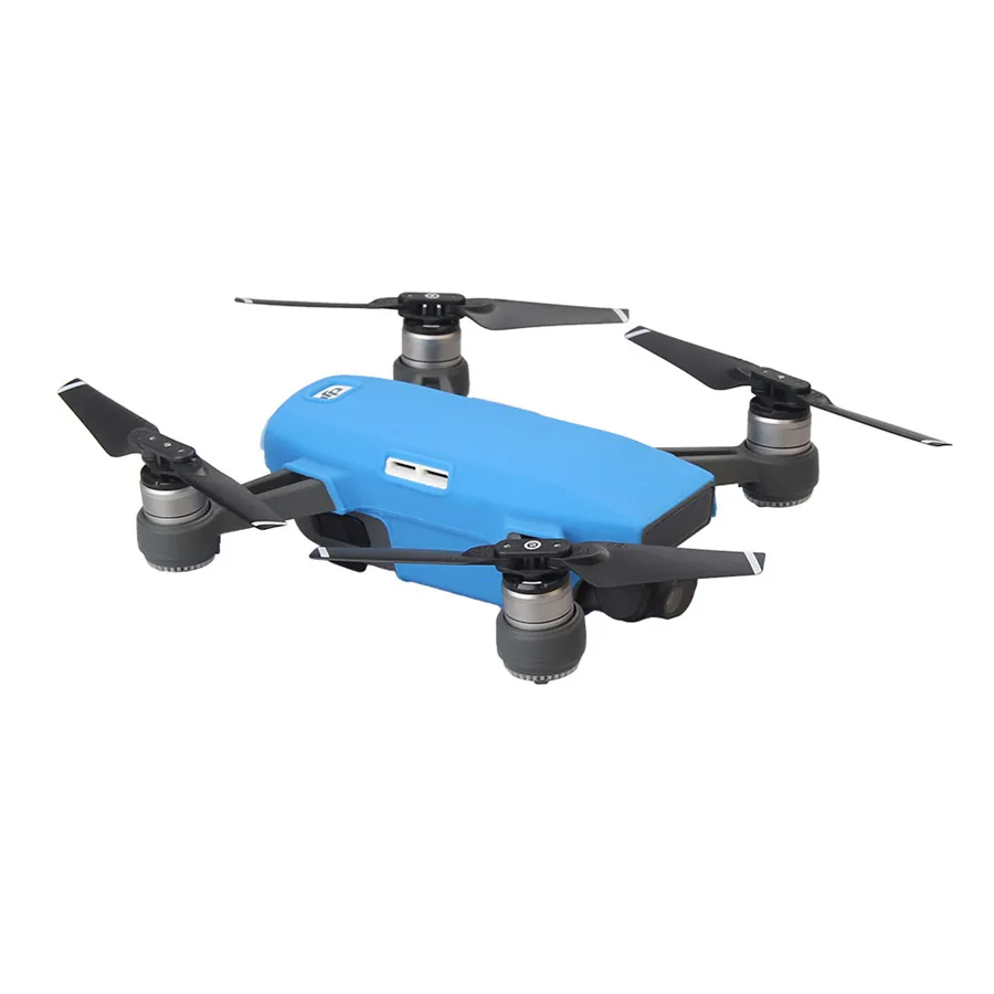 

Drone Body Silicone Protective Skin Case Cover Anti Slip Resistance Prop Protector Spare parts For DJI Spark Accessories