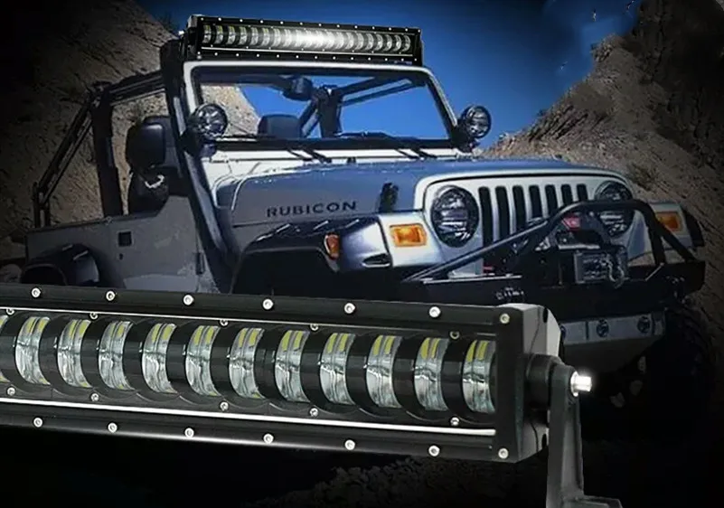 OTBS 50 дюймов 384 W Wrangler Однорядный светодиодный свет OffRoad светодиодный точечные светильники двухлучевой Автомобильная световая балка для Jeep ATV для внедорожника, автомобиля для перевозки лодок